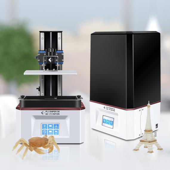 Máy in 3d Resin Flashforge Focus 8.9 dành cho nha khoa